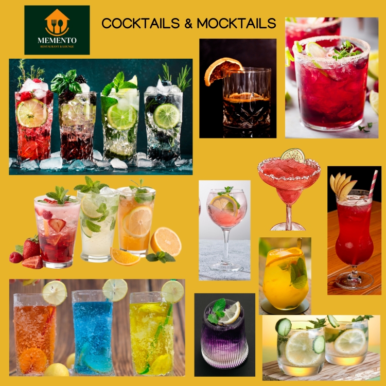 Refreshing Drinks & Cocktails